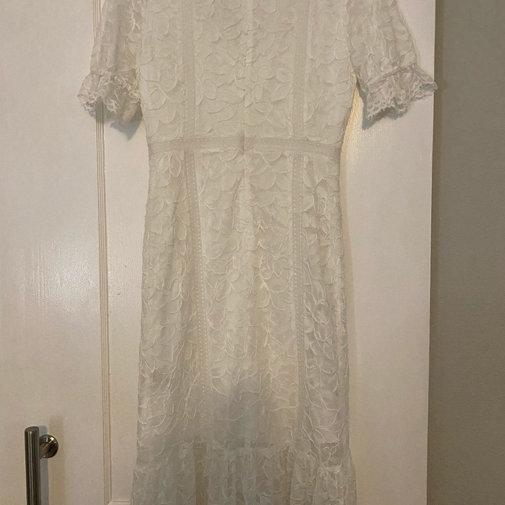 BB Dakota White MIDI Dress - Picture 2 of 5